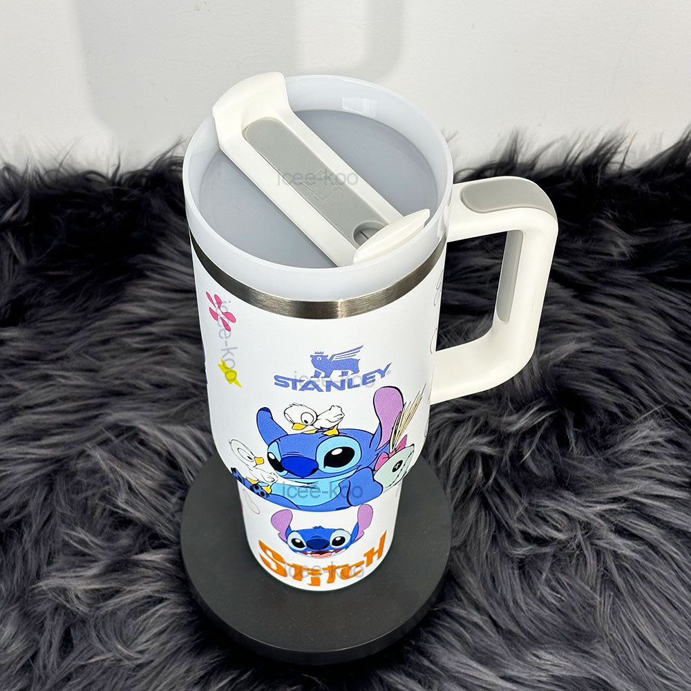 40oz Stitch Stainless Steel Vacuum Insulated Tumbler 🚢Free Shipping🚢