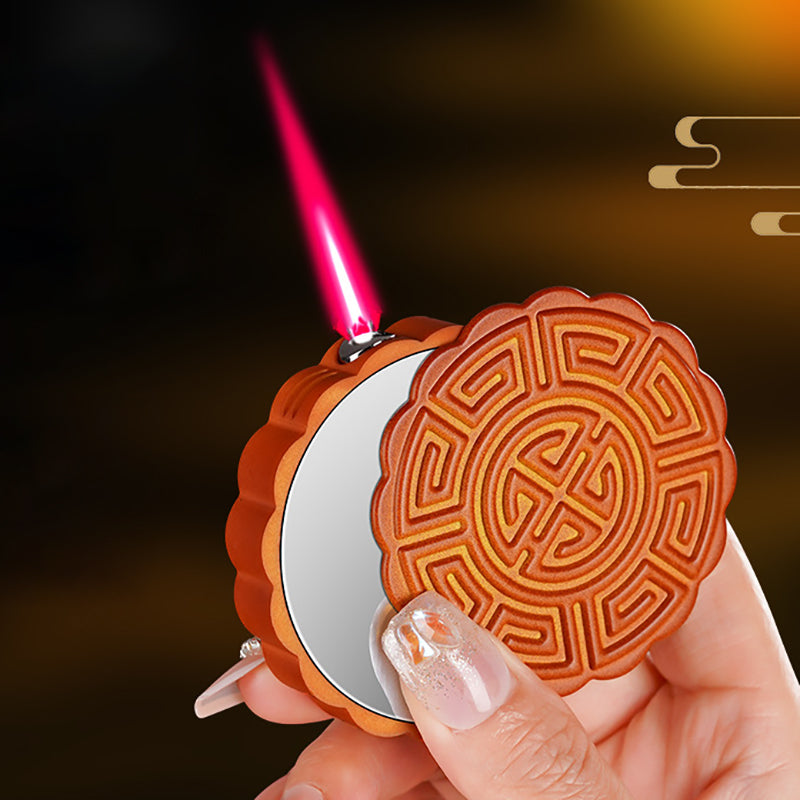 Mooncake shaped lighter