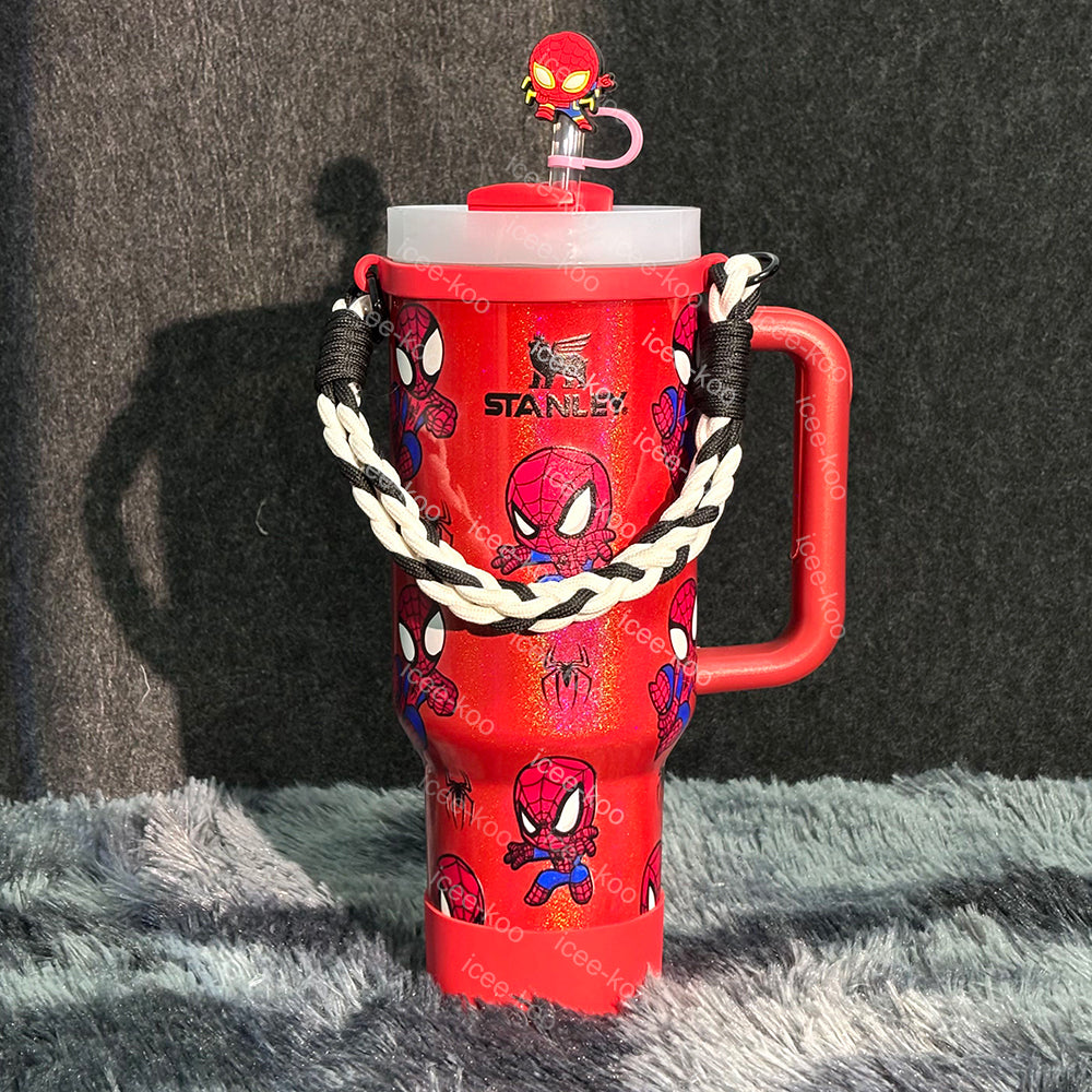 Spidey Man 40oz Tumbler 💕Includes Accessories💕