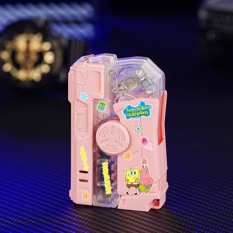 Cartoon Lighter Flashing Light Folding