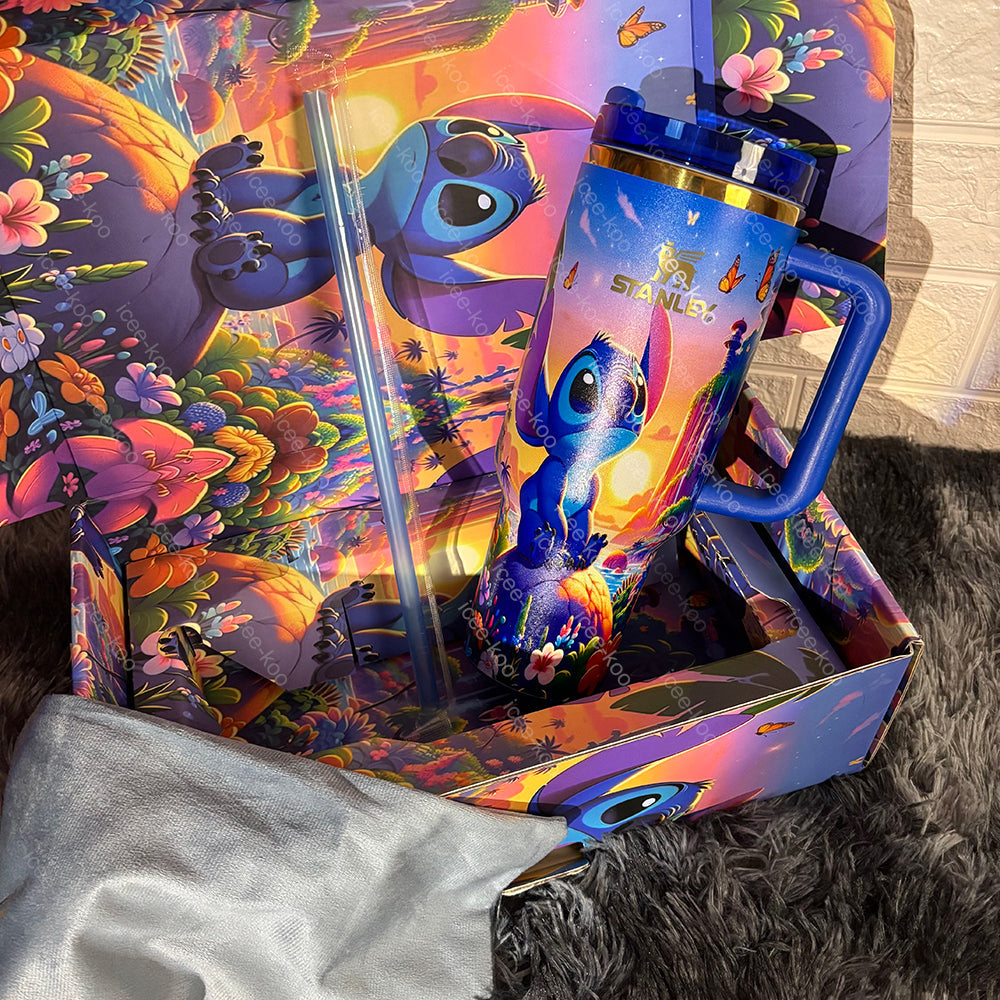 40oz Sunset Stitch Tumbler 🚢Free Shipping🚢