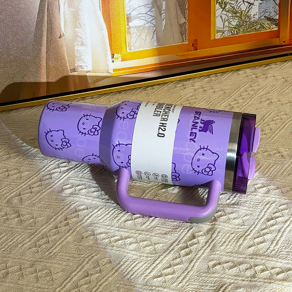 40oz Purple Hello Kitty Tumbler 🚢Free Shipping🚢