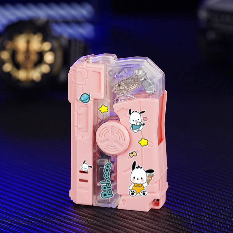 Cartoon Lighter Flashing Light Folding