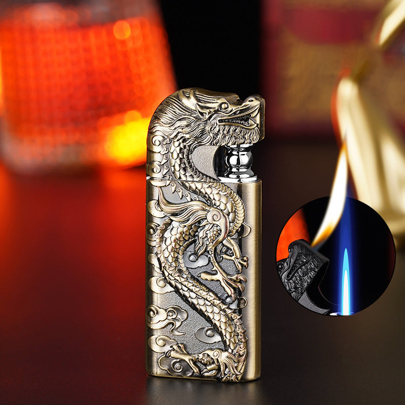 Dragon Lighter Dual Flame Mode Refillable Lighter