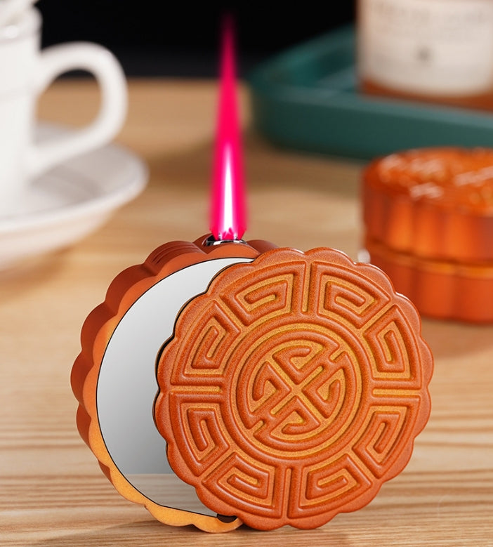 Mooncake shaped lighter
