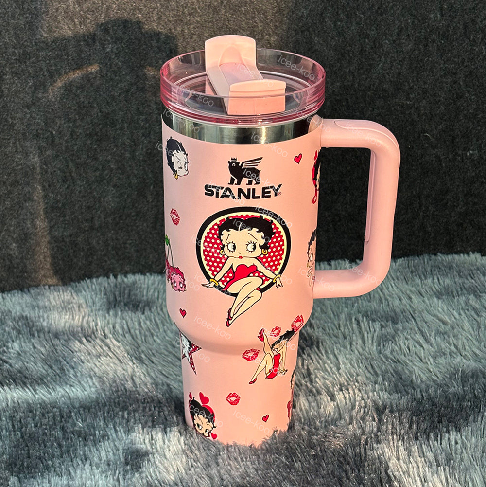 40oz Betty Boop Tumbler 🚢Free Shipping🚢