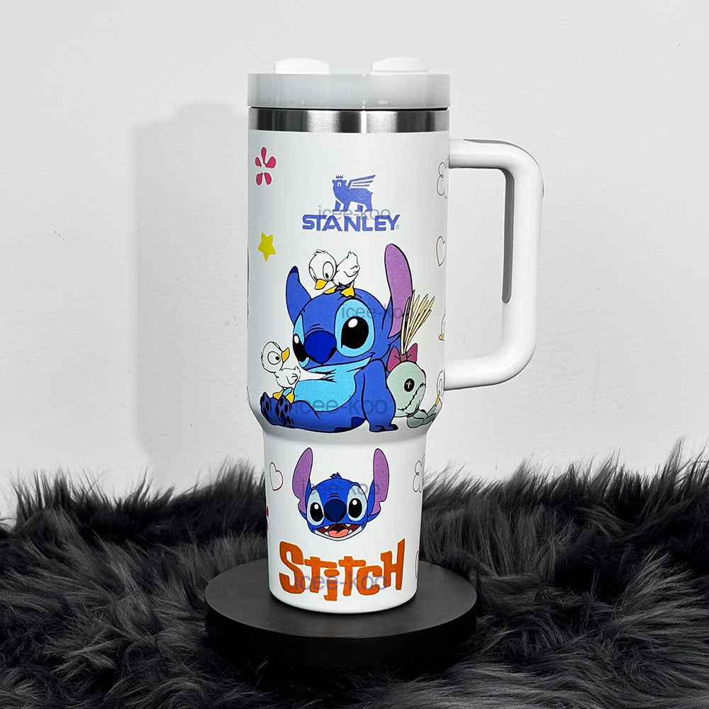 40oz Stitch Stainless Steel Vacuum Insulated Tumbler 🚢Free Shipping🚢