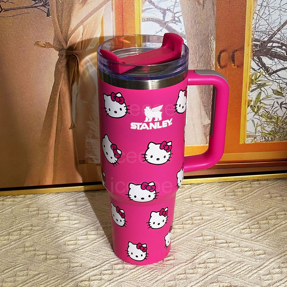 40oz Hello Kitty Stainless Steel Vacuum Insulated Tumbler 🚢Free Shipping🚢