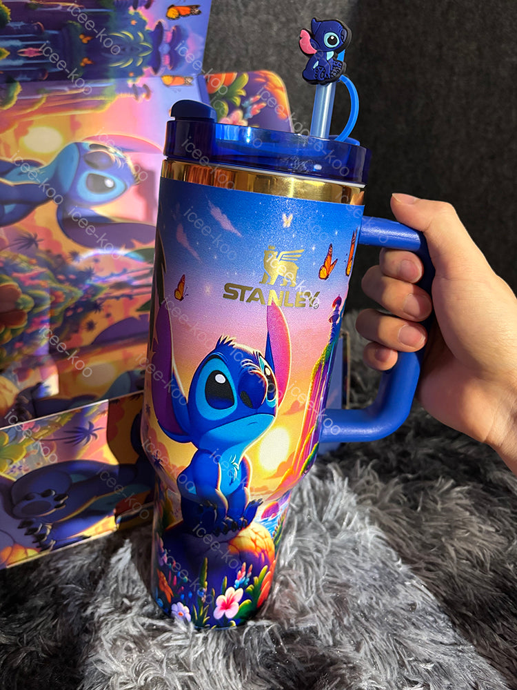 40oz Sunset Stitch Tumbler 🚢Free Shipping🚢