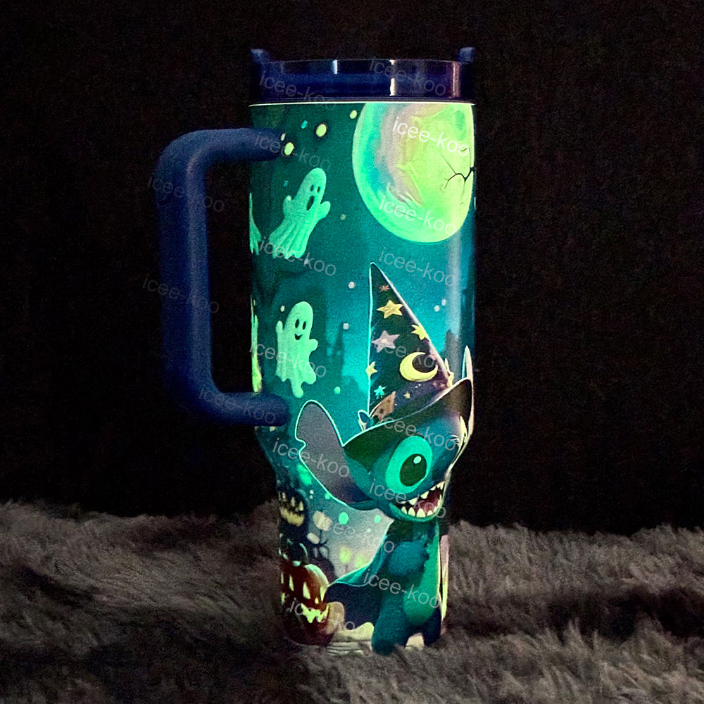 40oz Halloween Magician Stitch Tumbler 🚢Free Shipping🚢