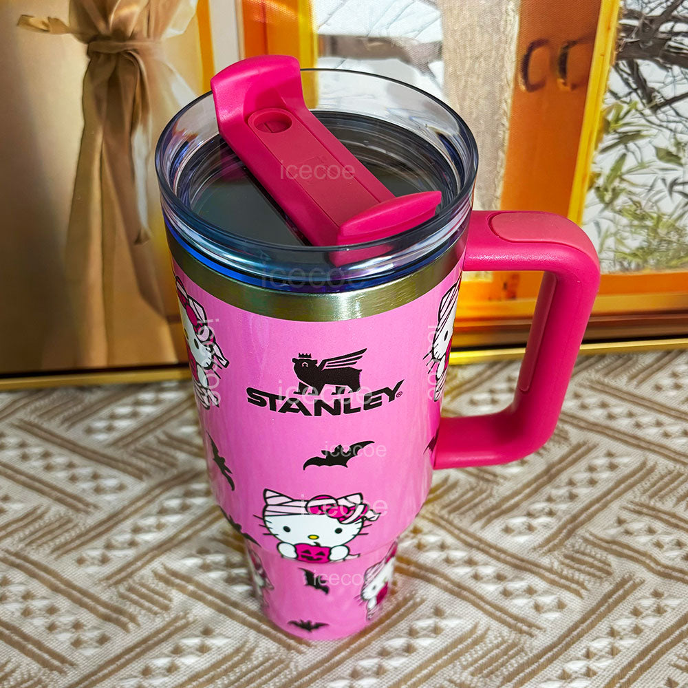 Halloween Style 40oz Kitty Tumbler