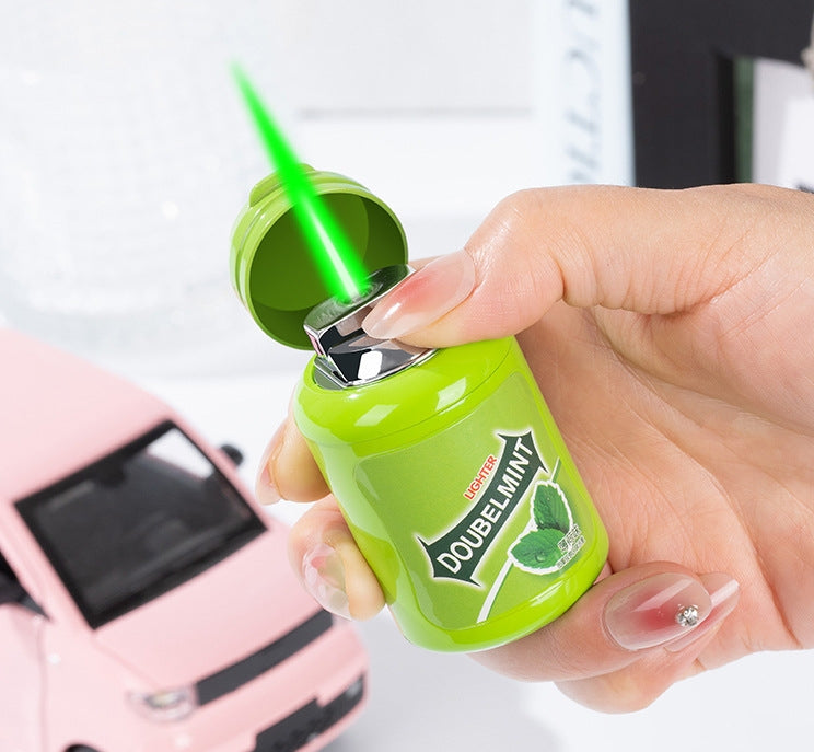 Lighter Inflatable Windproof Bottle of Gum