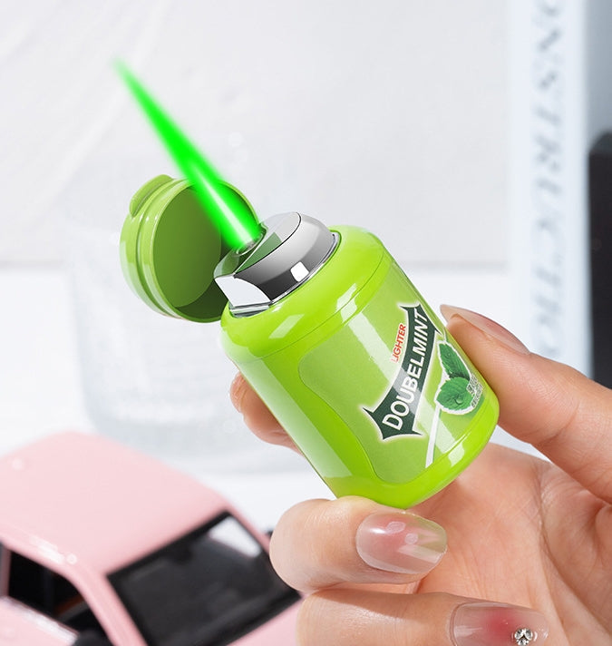 Lighter Inflatable Windproof Bottle of Gum
