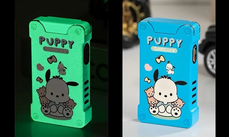 Luminous projection double arc lighter