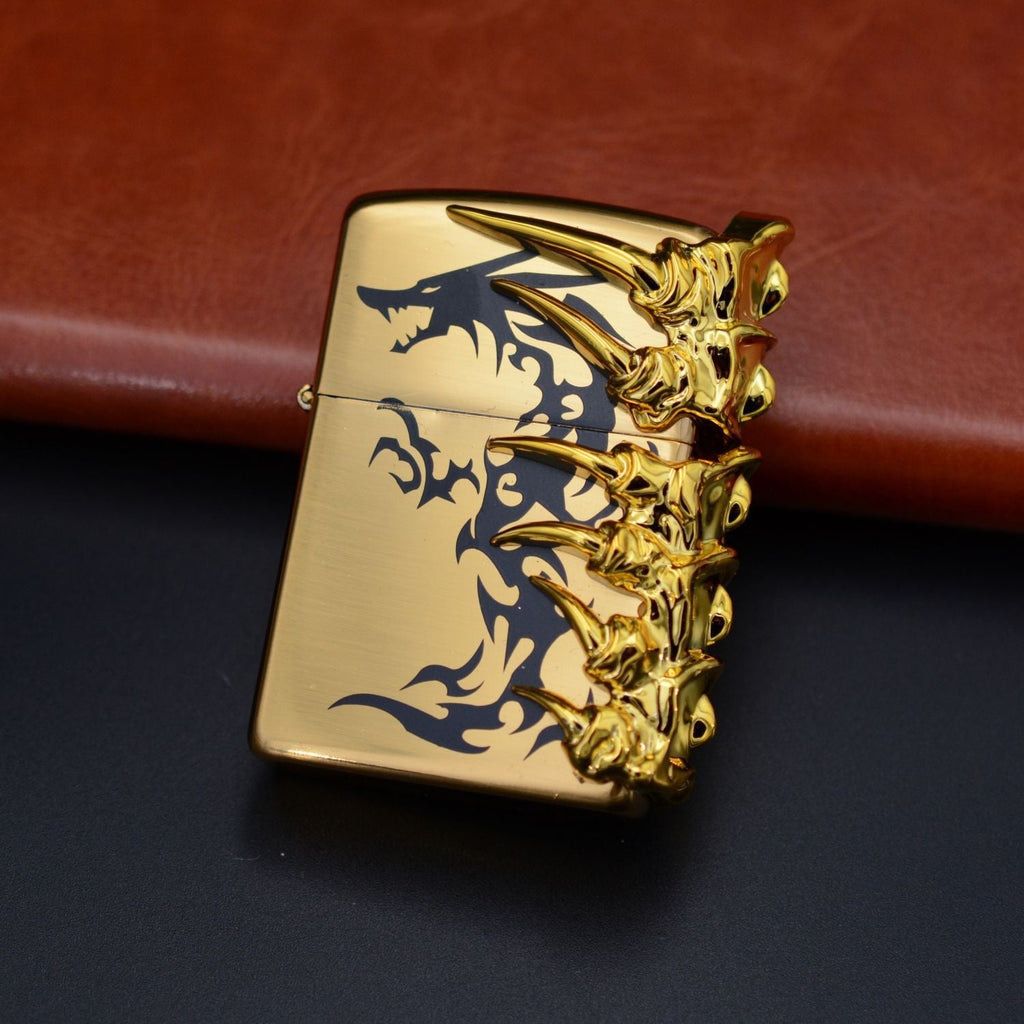 Dragon claw relief three-dimensional lighter