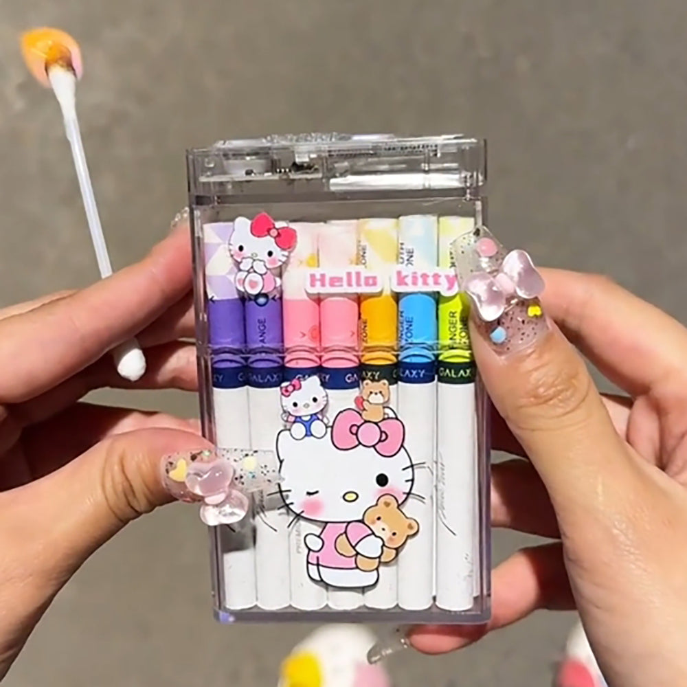 Cute cartoon cigare case with igniter device 20Pcs Ordinary Cigare Case with flashing