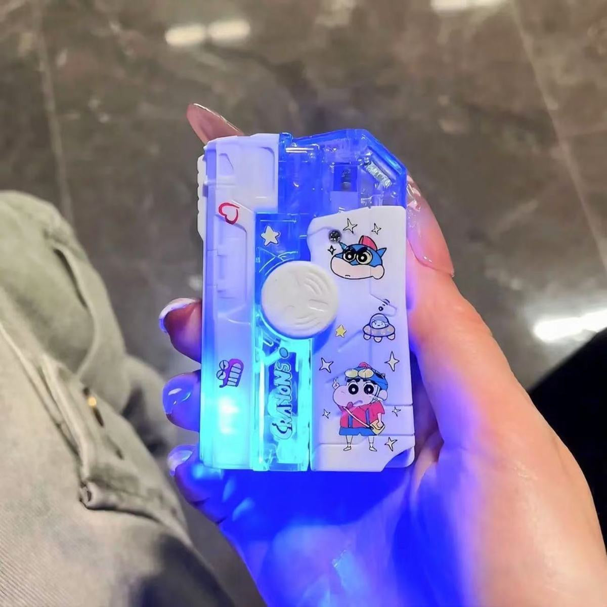 Creative foldable rotating windproof lighter