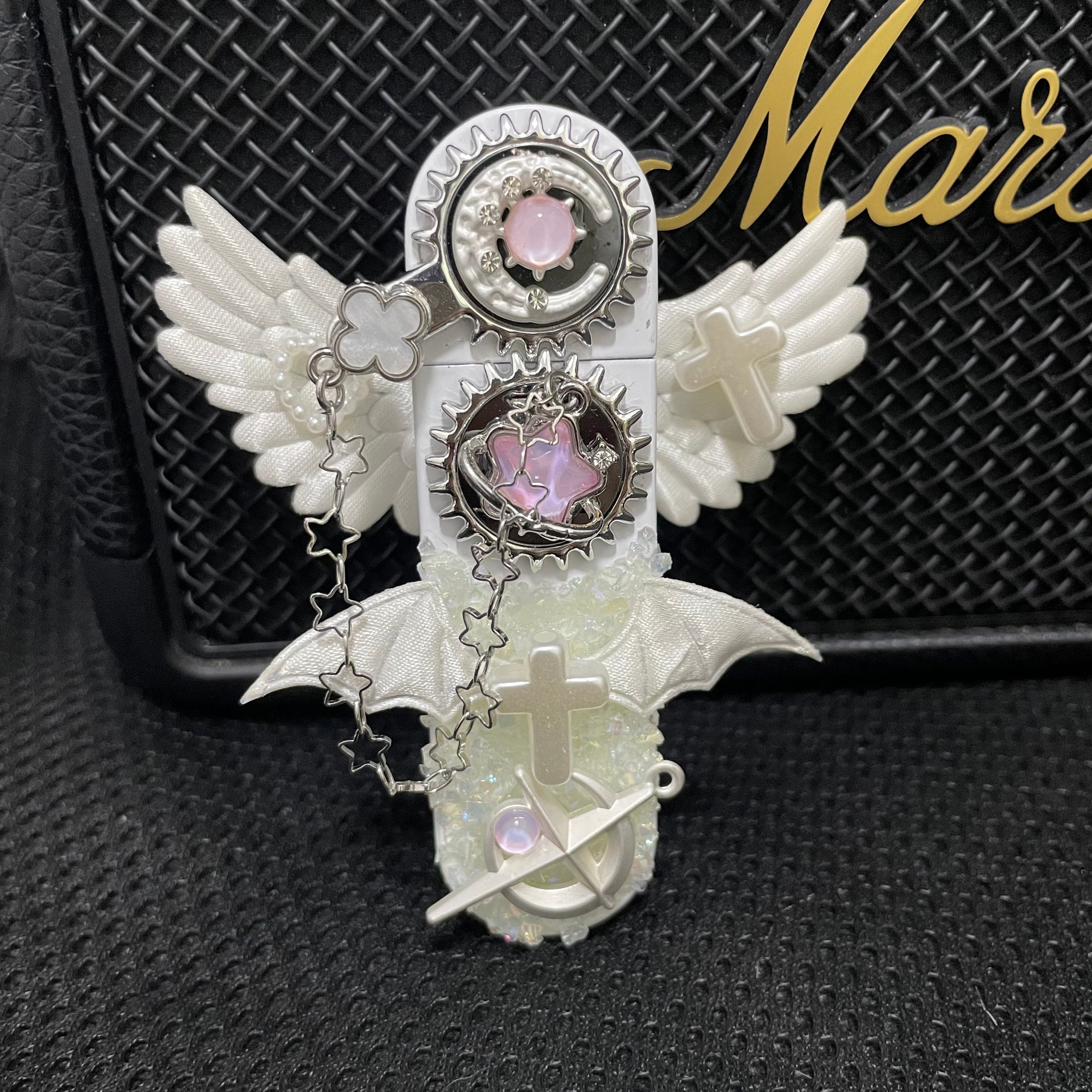 Handmade DIY Inflatable Lighter Angel Star Cross