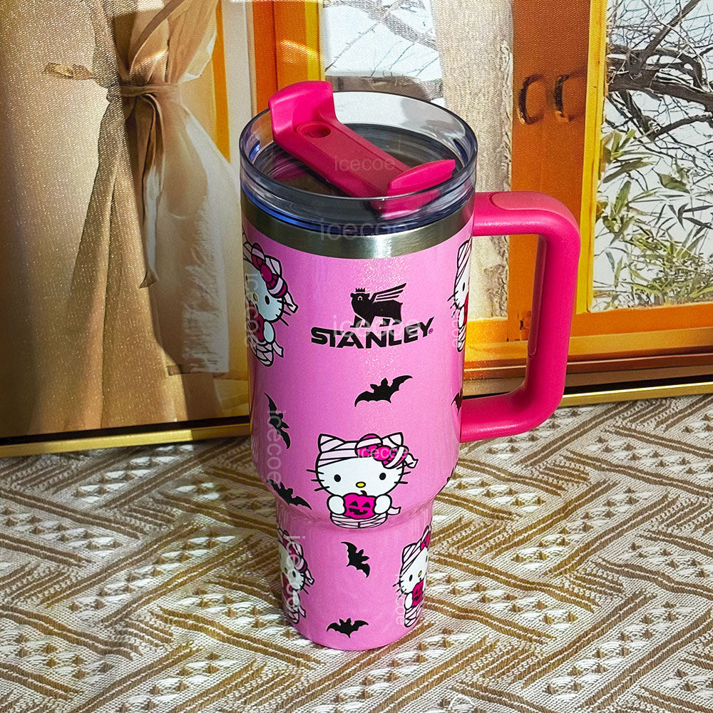 Halloween Style 40oz Kitty Tumbler