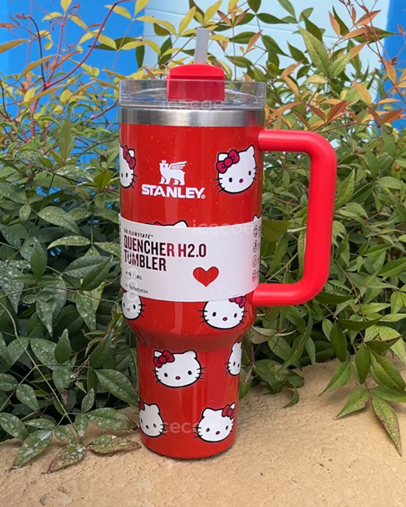 40oz Hello Kitty Stainless Steel Vacuum Insulated Tumbler 🚢Free Shipping🚢